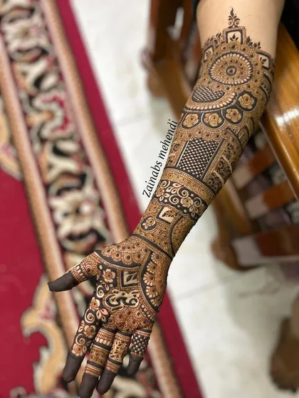 A single arm view of Hibah's design.