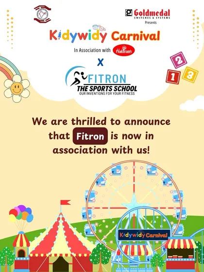 Announcing our partnership with Fitron, The Sports School. This collaboration helps us promote fitness and sportsmanship through professionally organized activities at our events.