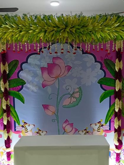 Dream Decor - Traditional & Ceremonial Decor Pichwai & Traditional Art Backdrops photo 9