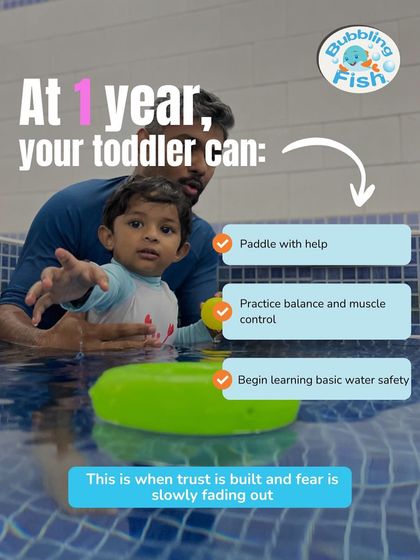 The Bubbling Fish - Swimming Lessons for Infants & Toddlers Your Child's Swim Journey photo 5