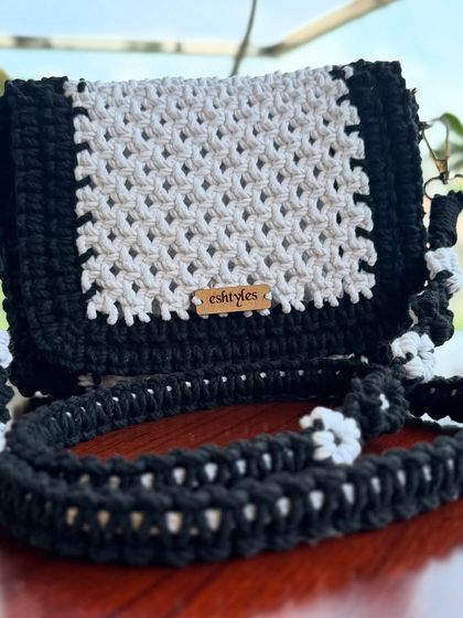 Eshtyles - Handcrafted Macrame Bags & Accessories Patterned & Colorful Slings photo 27
