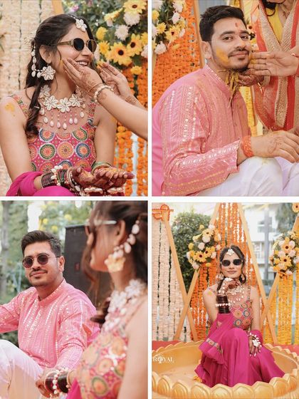 Vibrant Haldi & Mehndi Celebrations photo 9