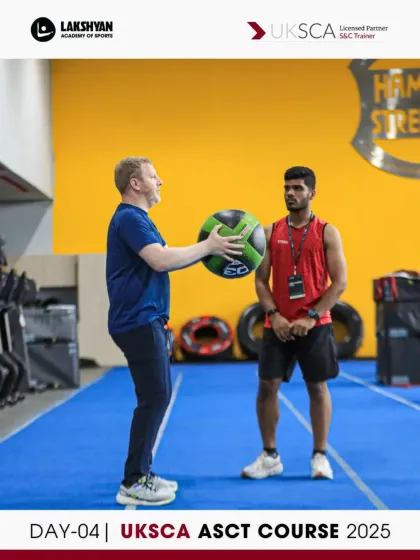 Lakshyan Academy of Sports - Coach & Trainer Education UKSCA Strength & Conditioning Certification photo 21