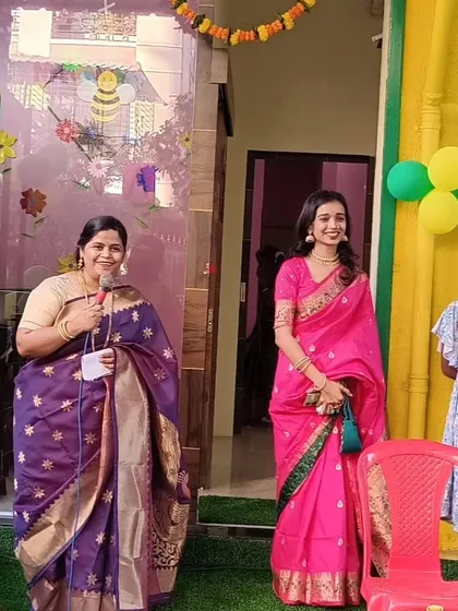 Listening to a guest speaker share their kind words during our inauguration event. It was a day filled with encouragement and positive energy.