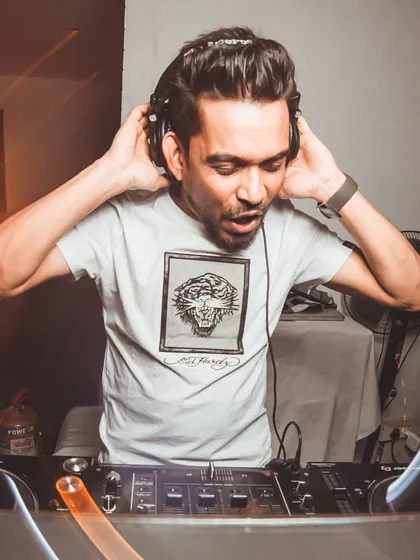 Rocking a "Desi Saturday" set at Escobar. I specialize in Bollywood and Punjabi music that gets everyone on the dance floor.