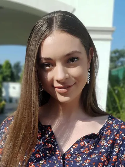 A fresh and natural makeup look created for a commercial lifestyle shoot. The focus is on enhancing the model's features with minimal product for a radiant, 'no-makeup' makeup effect.