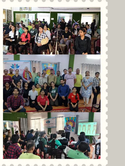 A collage from our Knee Pain Management workshop, showing the engaged audience and group photos. These events are a testament to our community's commitment to learning and proactive health.