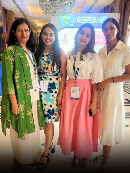 With fellow dermatologists at the IADVL DSB Conclave. These gatherings are invaluable for sharing insights and staying connected with the latest advancements in skin science.
