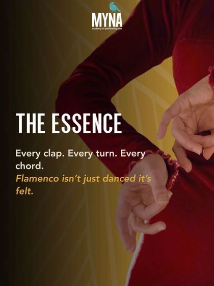 Every clap, every turn, every chord. This graphic captures the essence of Flamenco, an art form that isn't just danced, it's felt.
