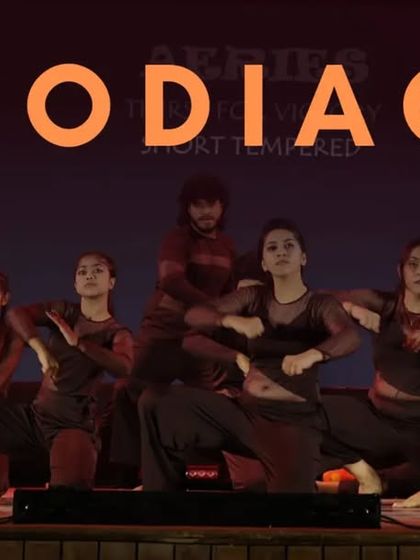 A powerful moment from our "Zodiac" performance during Prayaan 2022. This contemporary piece showcased the strength and synchronicity of our dancers.
