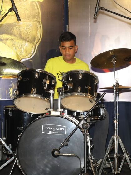 Hemanth, the other half of the drum duo, focused on his performance of 'Varaha Roopam'.