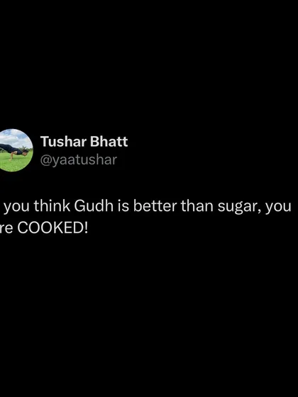 Is jaggery (gudh) really better than sugar? While it has some minerals, your body processes both as sugar. The key isn't swapping one for the other, but practicing moderation and mindfulness in your diet.