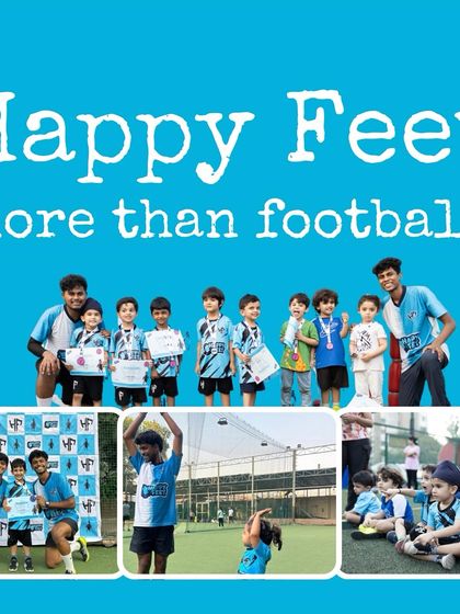 This collage shows that we are more than just football. From celebrating with certificates to learning new skills and making friends, it's about the smiles and the journey, not just the scores.