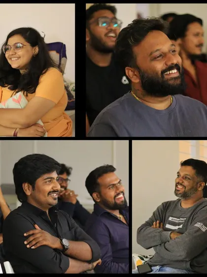 This is the sound of happiness! The pure joy and laughter from the audience during a Kannada stand-up comedy show is what we live for. Our space is all about creating these moments of connection and fun.
