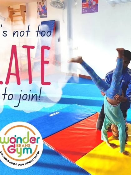 It's never too late to join. Our programs help develop gross motor skills, core strength, and sensory input for children aged 2 to 7. Enroll now to start the journey.