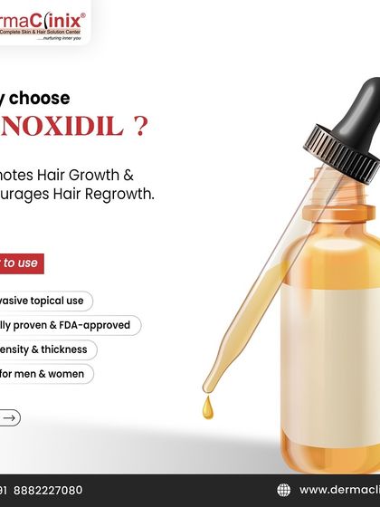 Why choose Minoxidil? It's a clinically proven, FDA-approved topical solution that promotes hair growth, adds density, and works for both men and women.