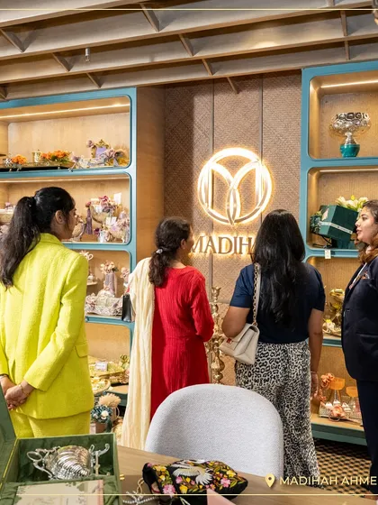 Our team assisting guests at the Ahmedabad store opening. We are dedicated to providing a personal and thoughtful service to everyone who walks through our doors.
