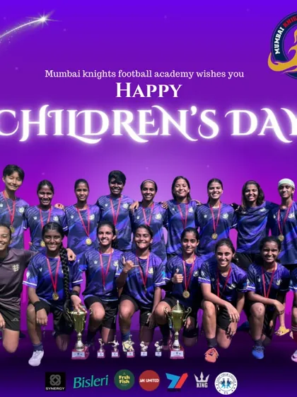 Happy Children's Day. We are proud to be a part of shaping the future of our young footballers, one goal at a time.