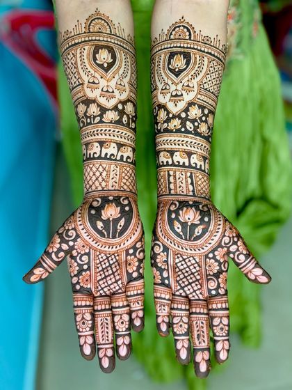 Mitali - Bridal Mehendi Full Bridal Mehendi (Hands) photo 32