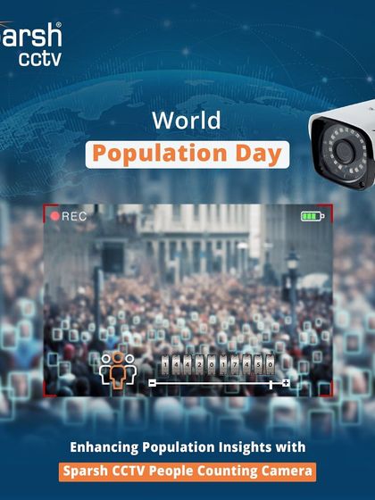 On World Population Day, I reaffirm my dedication to securing everyone. My people-counting camera technology helps enhance population insights, contributing to better planning and safety for our growing world.