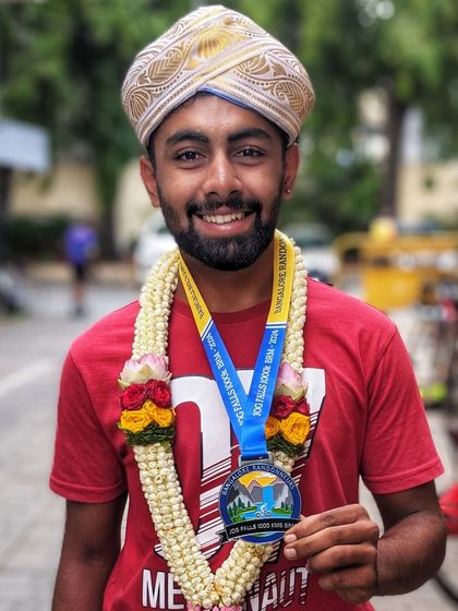 A story of pure determination. After narrowly missing the cutoff last year, 19-year-old Rishikesh returned to conquer the Jog 1000K BRM in a fiery 67 hours. He is the youngest rider to achieve this feat.