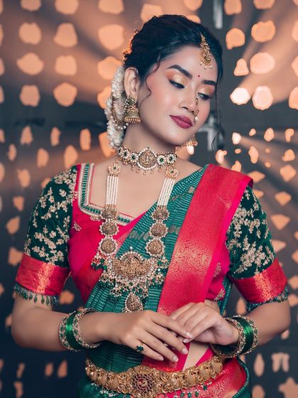 Shrutha - Special Occasion & Media Makeup South Indian Bridal Elegance photo 4