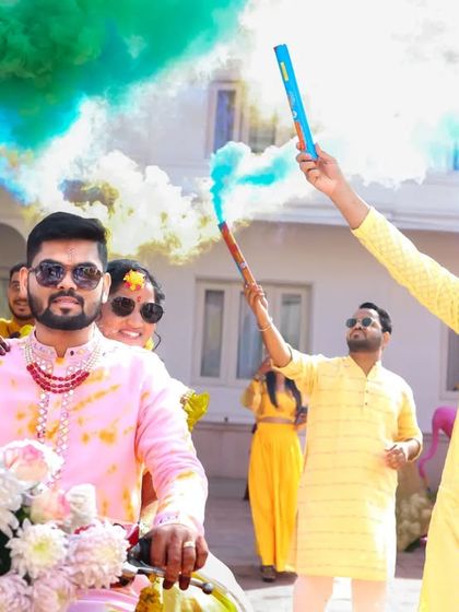 Vibrant Rituals: Haldi & Mehndi photo 28