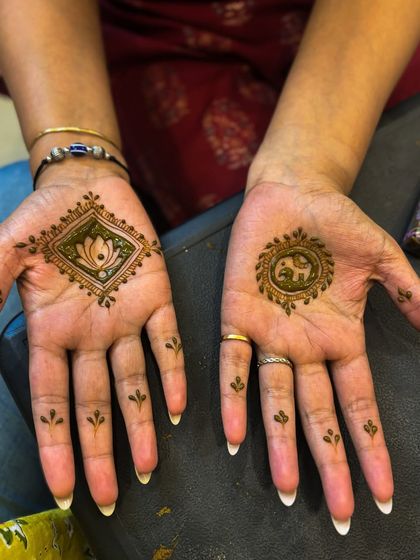 Lotus Mehendi Arts - Event Mehendi Services Elegant Designs for Guests photo 23