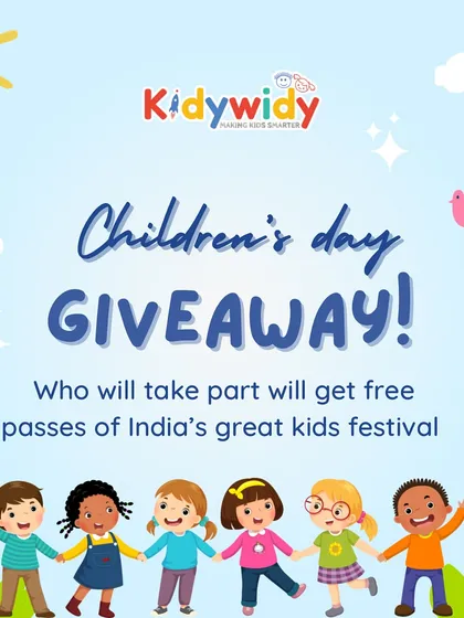 Announcing our Children's Day Giveaway. We believe in creating special moments, and this is our way of giving back to the community with a chance to attend a fantastic kids' festival for free.