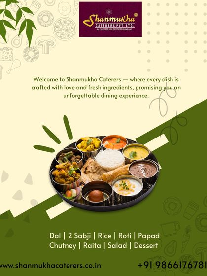 Shanmukha Caterers - Pooja & Festival Catering Traditional Banana Leaf & Thali Feasts photo 12