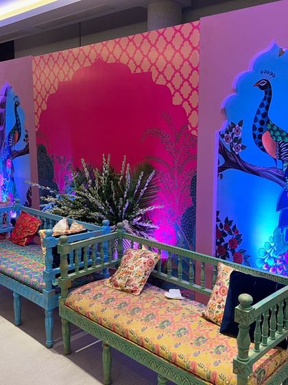 Nirvana Event and Decor - Wedding Planning & Thematic Decoration Vibrant Haldi & Mehendi Ceremonies photo 90