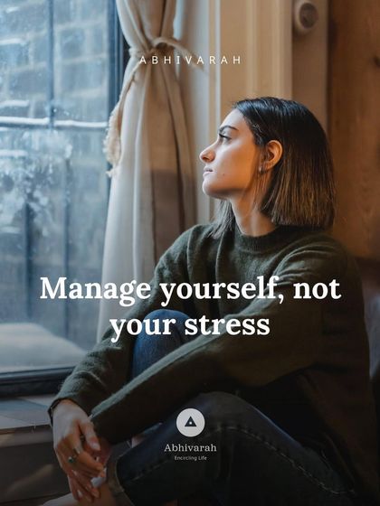 The core of my teaching is to help you manage yourself, not your stress. By learning to handle your inner world, the outer world and its pressures no longer create stress. This is the key to real workplace wellness.