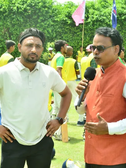 I was interviewed during the Indian Bowling Camp held at our ground. We host these events to give our players maximum exposure to selectors and high-level coaches.