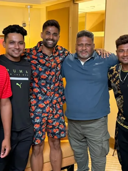 The Khan brothers with the one and only Suryakumar Yadav. It is always good to connect with players who are changing the game and to keep learning from everyone.