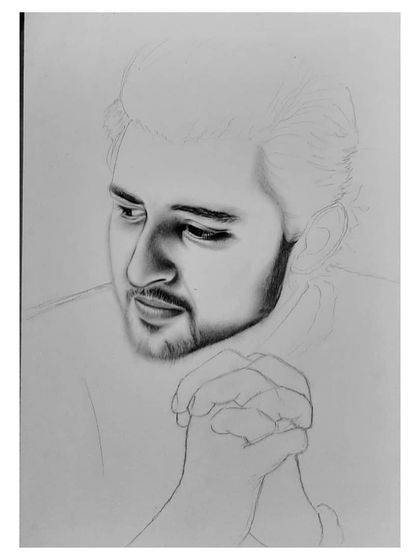 Follow the 96-hour creation of my Darshan Raval portrait. These images show how I build the hair, face, and hands, layer by layer, to achieve a realistic look.
