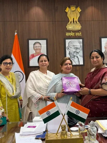 We were honored to meet with Delhi's leadership to discuss how we can create a more inclusive and supportive system for the LGBTQ+ community. Our mission extends beyond skincare to advocate for affordable and dignified healthcare for all.