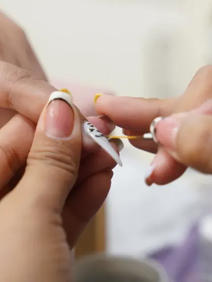 Why stay flat when you can have dimension? Our nail artists meticulously craft 3D designs, adding texture and personality to your manicure.