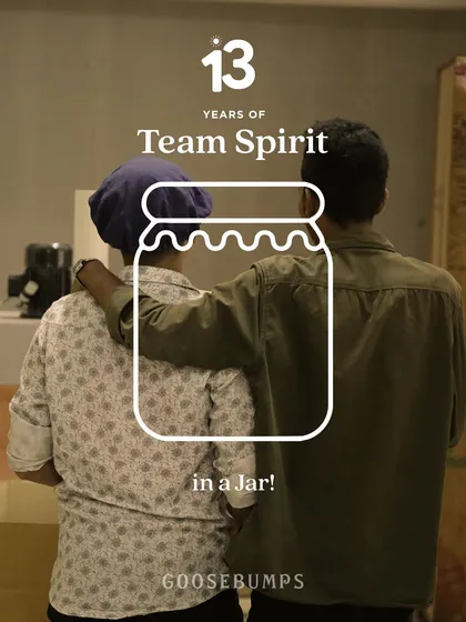 This image embodies our team spirit. It's not just about ingredients; it's about the people and the support they show each other. This is the hustle and heart that goes into every jar.