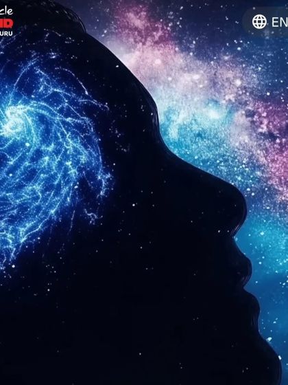 The app's logo, a silhouette of a person with the cosmos within their mind, beautifully represents the core idea of the practice. It is about turning inward to access the universe within you.