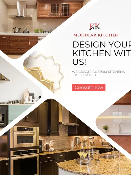 Ready to design your dream kitchen? We create custom kitchens just for you, whether you're looking for a modern, classic, or transitional style. Consult with us to bring your vision to life.