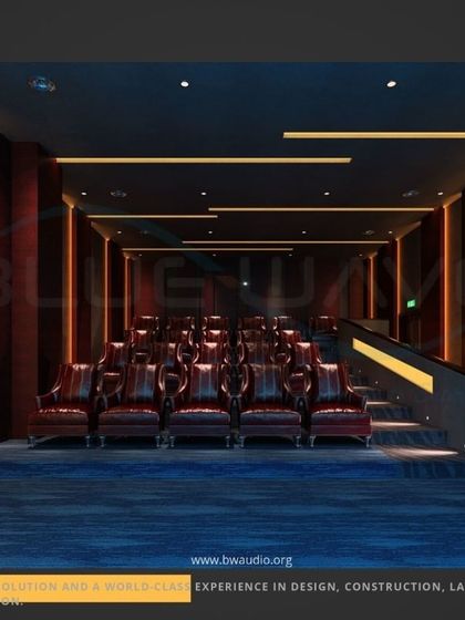 Bluewave Home Theaters - Home Theater & Cinema Room Solutions Modern & Dynamic Theaters photo 9