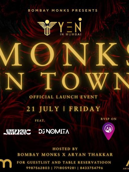 This was the official launch event poster for my collaboration with Bombay Monks Entertainment in Mumbai. A very special night for me.