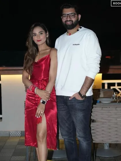 Dressed up for a night of romance. Our terrace is the perfect destination for a special date night or to celebrate an anniversary in style.