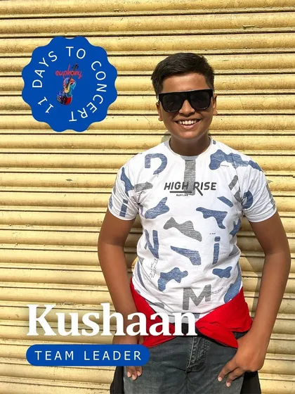 Meet Kushaan, a Grade 4 keyboard player and Team Leader. He is a budding musician with a passion for crafting soulful melodies.