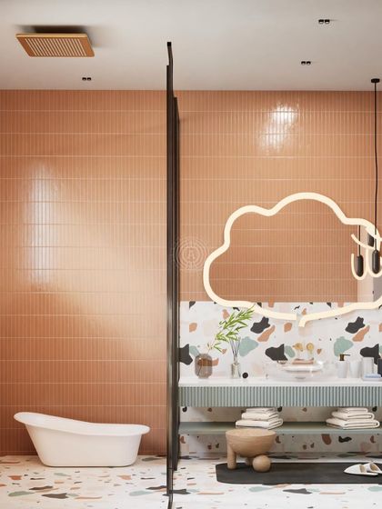 Sarah Sham - Residential Interior Design Bold Bathrooms & Powder Rooms photo 21