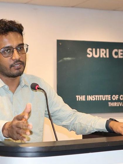 Engaging with the audience during my session at the Suri Centenary Hall. I believe that interactive talks are the most effective way to ensure financial literacy.