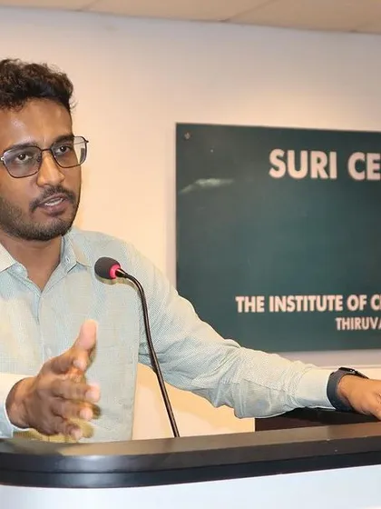 Engaging with the audience during my session at the Suri Centenary Hall. I believe that interactive talks are the most effective way to ensure financial literacy.