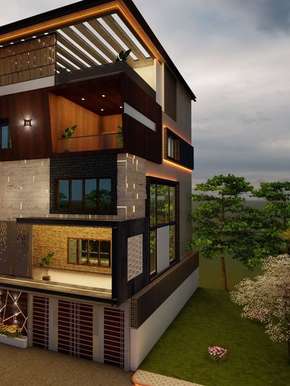 RJ Interiors & Architecture - Design & Build Services Modern Home Exteriors photo 31