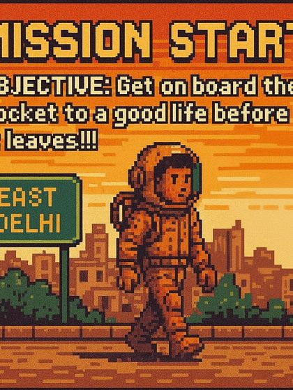 Retro-Futurist Branding: Posters & Ads photo 36