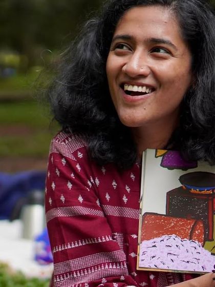 A series from our 'Farm to Plate' theme, where we explored where our food comes from. The children's reactions to the story of 'Harvest Day' are priceless.